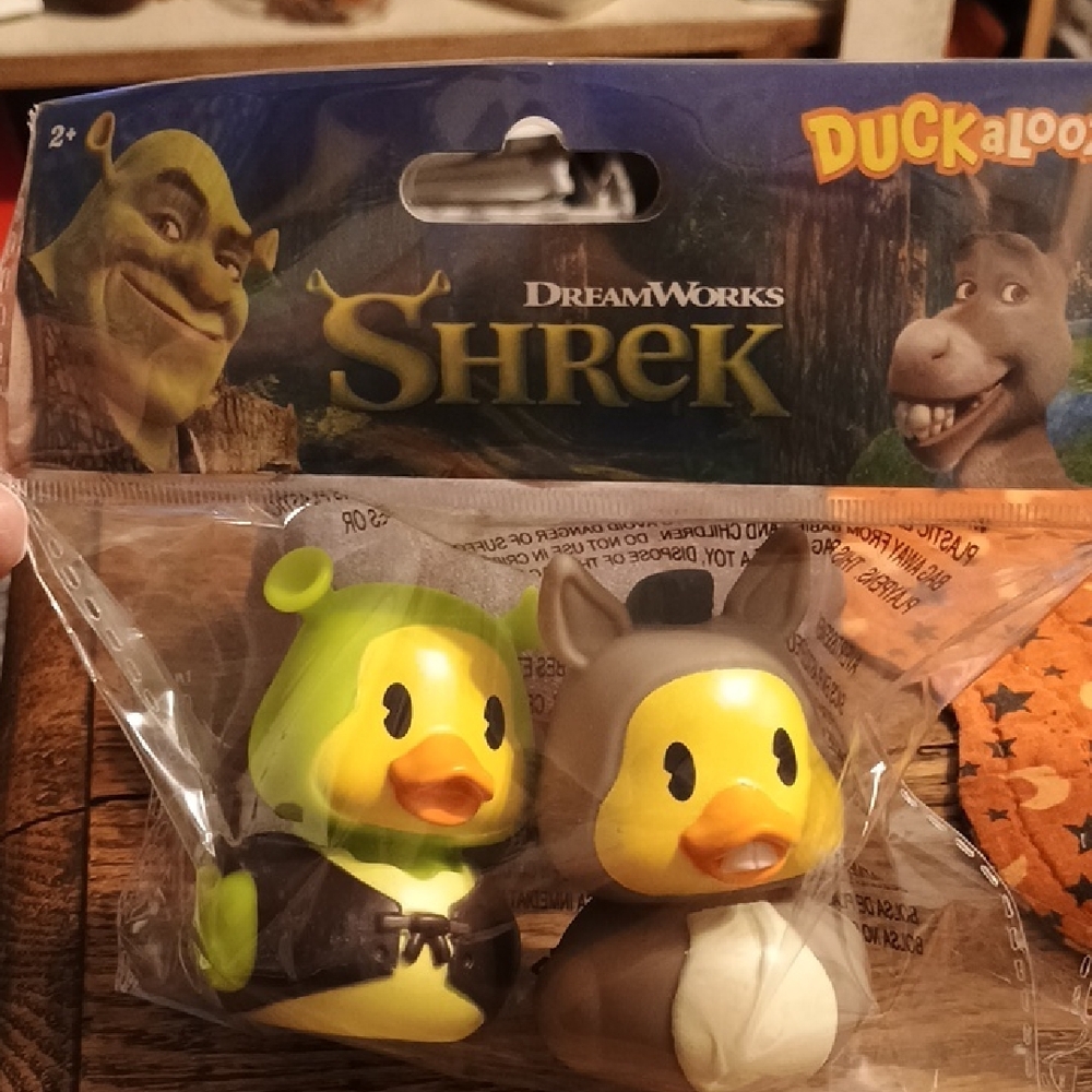 Shrek And Donkey Duckaloo Rubber Duck Set